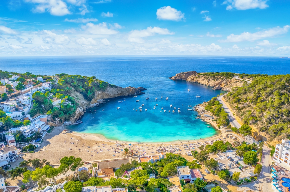 Calas de Ibiza: Cala Salada y Cala Saladeta