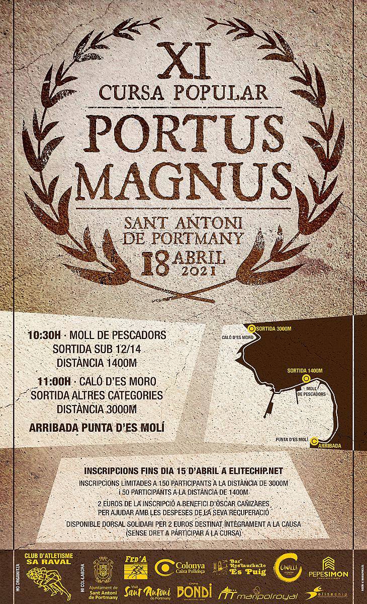 Partecipa alla XI Cursa Portus Magnus 2021 di Ibiza